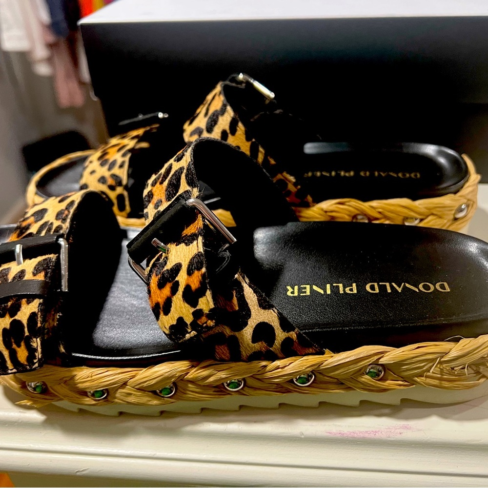 Donald Pliner sandals, adjustable strap